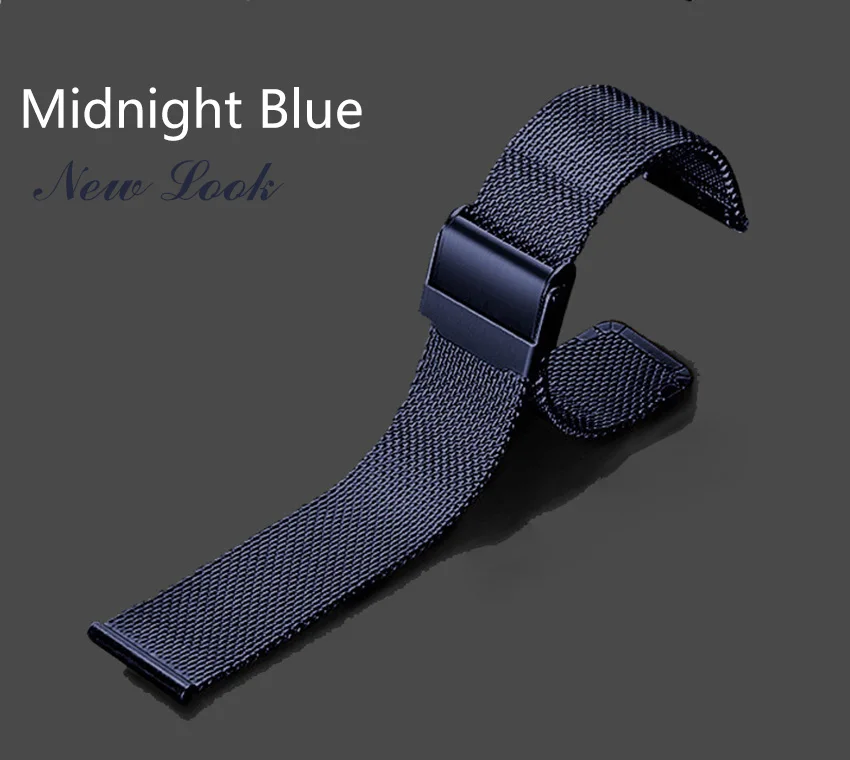 Milan Stainless Steel Mesh Watch Band , 8/10/12/13/14/15/16/17/18/19/20/21/22/24mm, Quick Release Watch Straps for Mens Women