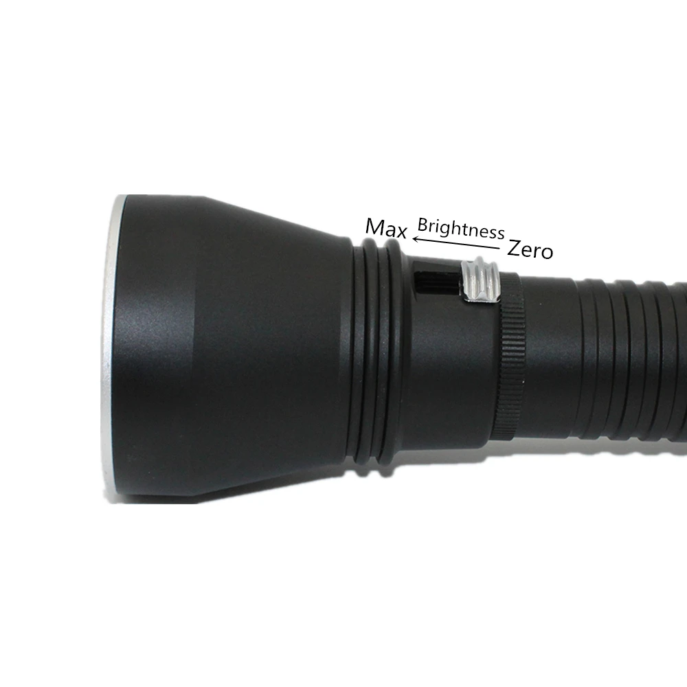 Professional Spearfishing Hunting Scuba XHP70.2 LED dive light 4000 lumen diving flashlight 26650 torch underwater flashlight
