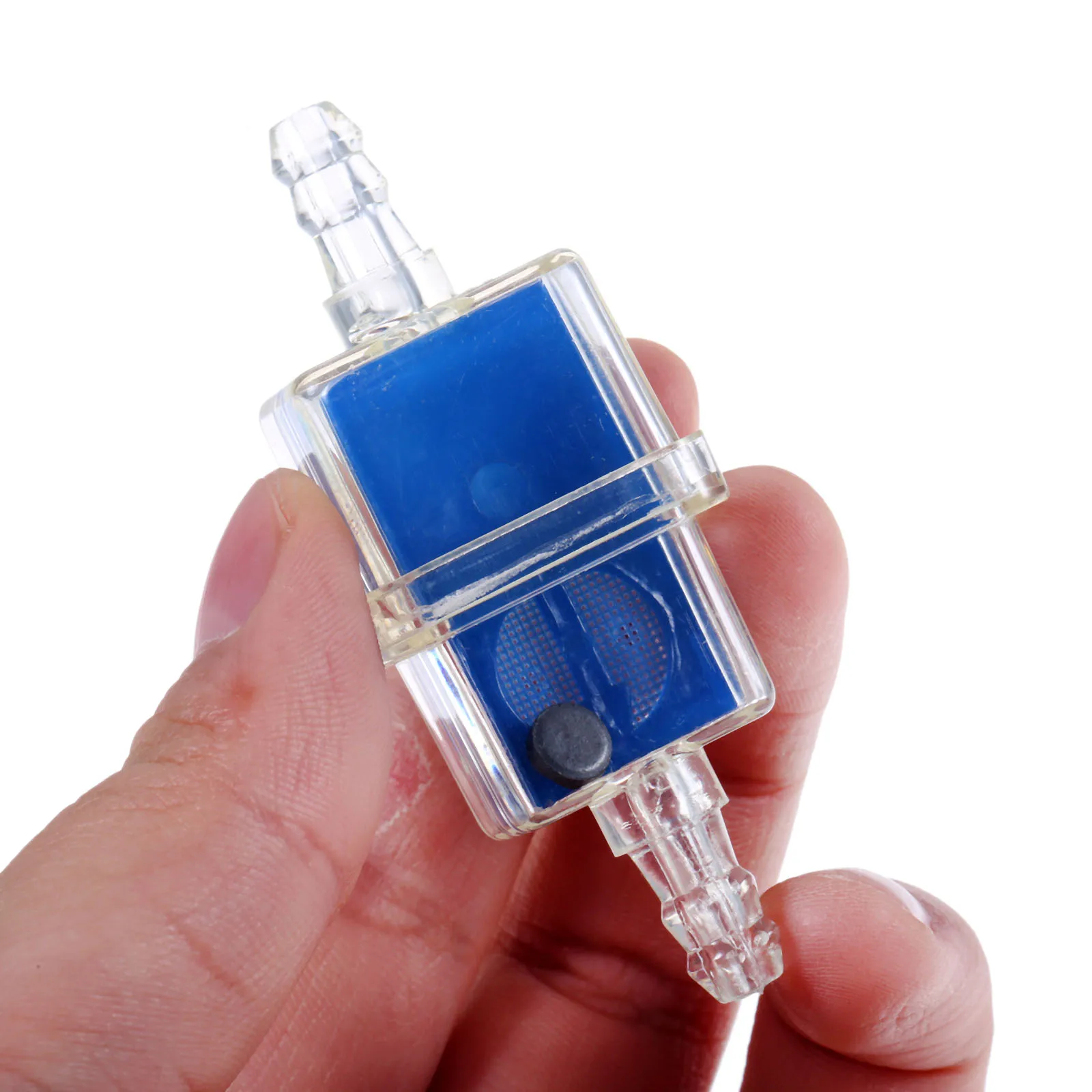 10pcs ABS Motorcycle Moped Petrol Gas Fuel Filter Cup Universal Oil Filter Transparent Belt Magnetic Oil Cup Universal
