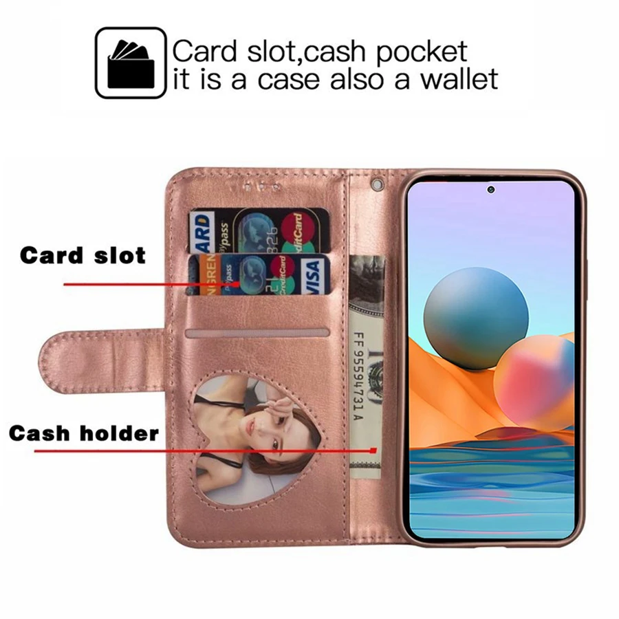Wallet Glitter Zipper Card Slot Magnetic Flip Leather Case For Xiaomi 14T Redmi 15C 14C 13C 12C Note 14 Pro+ 14S 13 12 11 10 Pro