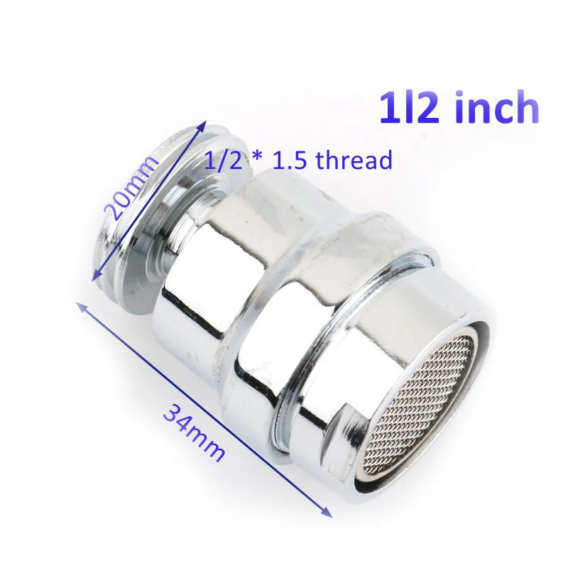 360 Rotate Water Saving Aerator Copper Bathroom Faucet Bubbler Spout Net Bubbler Soft Flower Water Mouth Flowers Prevent Splash