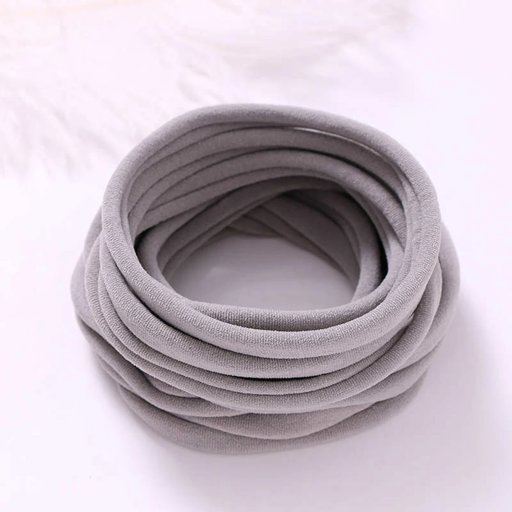 100Pcs/Lot Baby Girl DIY Stretchy Skinny Nylon Girl Elastic Supper Soft Headband Baby Accessories Infant Headwear Baby Items
