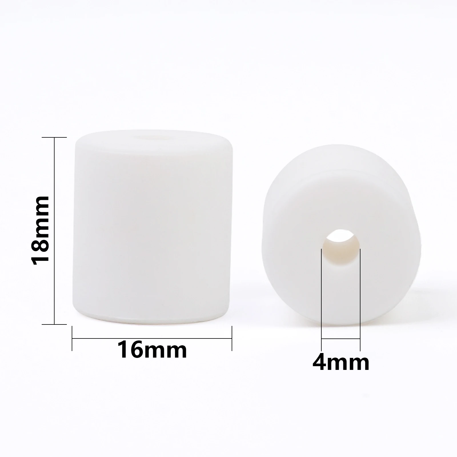 High Temperature Silicone Solid Spacer Hot Bed Leveling Column For CR-10 CR10S Ender-3 Prusa I3 3D Printer Parts Blu-3