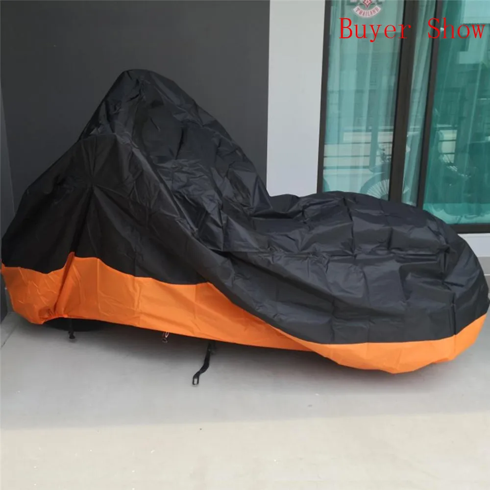 Motorcycle Cover Outdoor Uv Protector Scooter Rain Cover Motors Rain Dust M L XL XXL XXXL For Harley Touring Sportster Dyna