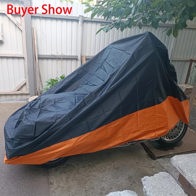 Motorcycle Cover Outdoor Uv Protector Scooter Rain Cover Motors Rain Dust M L XL XXL XXXL For Harley Touring Sportster Dyna