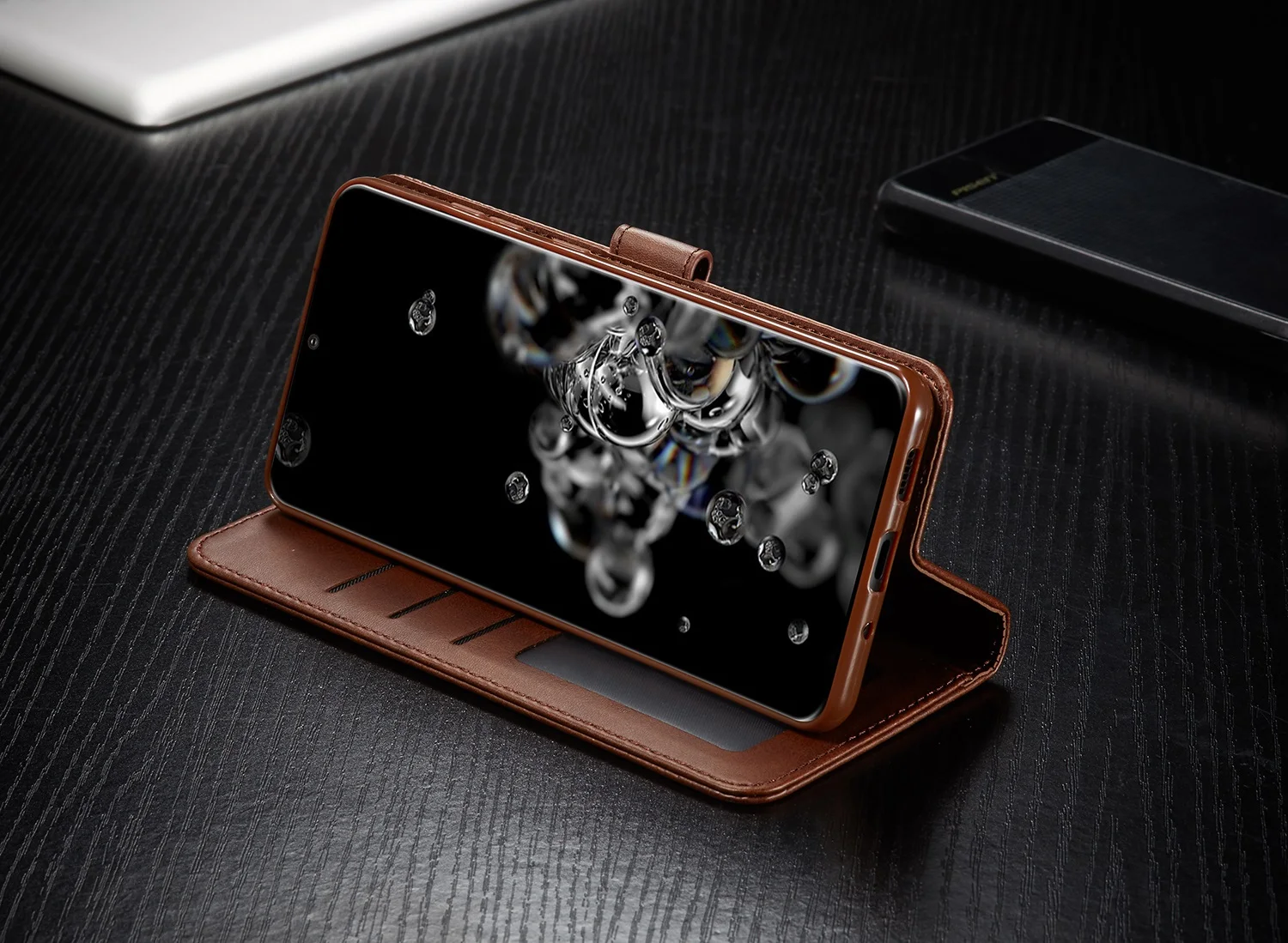 Leather Case for Samsung Galaxy S26 S20 FE S21 Ultra A71 A51 Note 20 10 Plus A70 A50 A20 A52s S9 S8 Plus Wallet Flip Cover