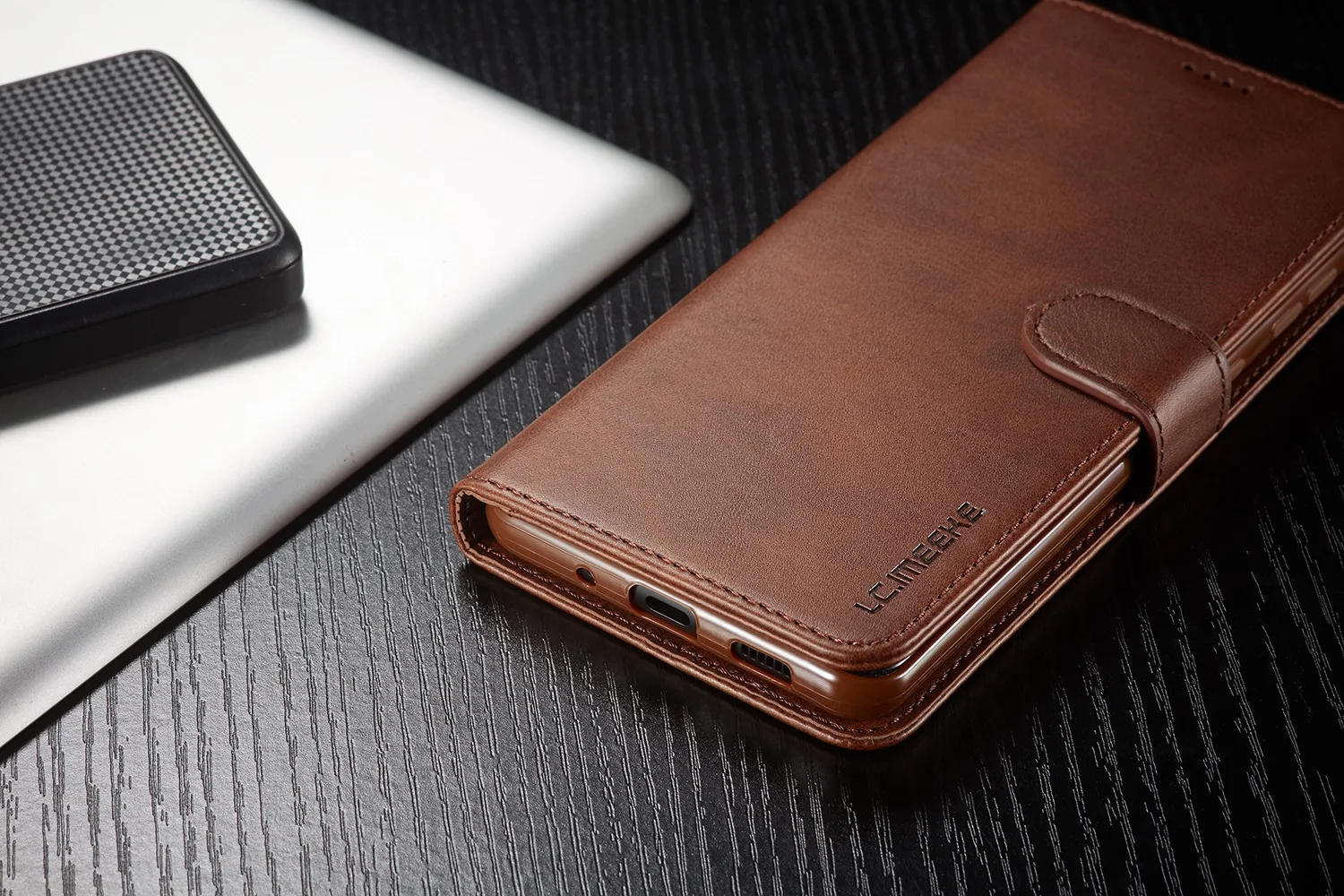 Leather Case for Samsung Galaxy S26 S20 FE S21 Ultra A71 A51 Note 20 10 Plus A70 A50 A20 A52s S9 S8 Plus Wallet Flip Cover