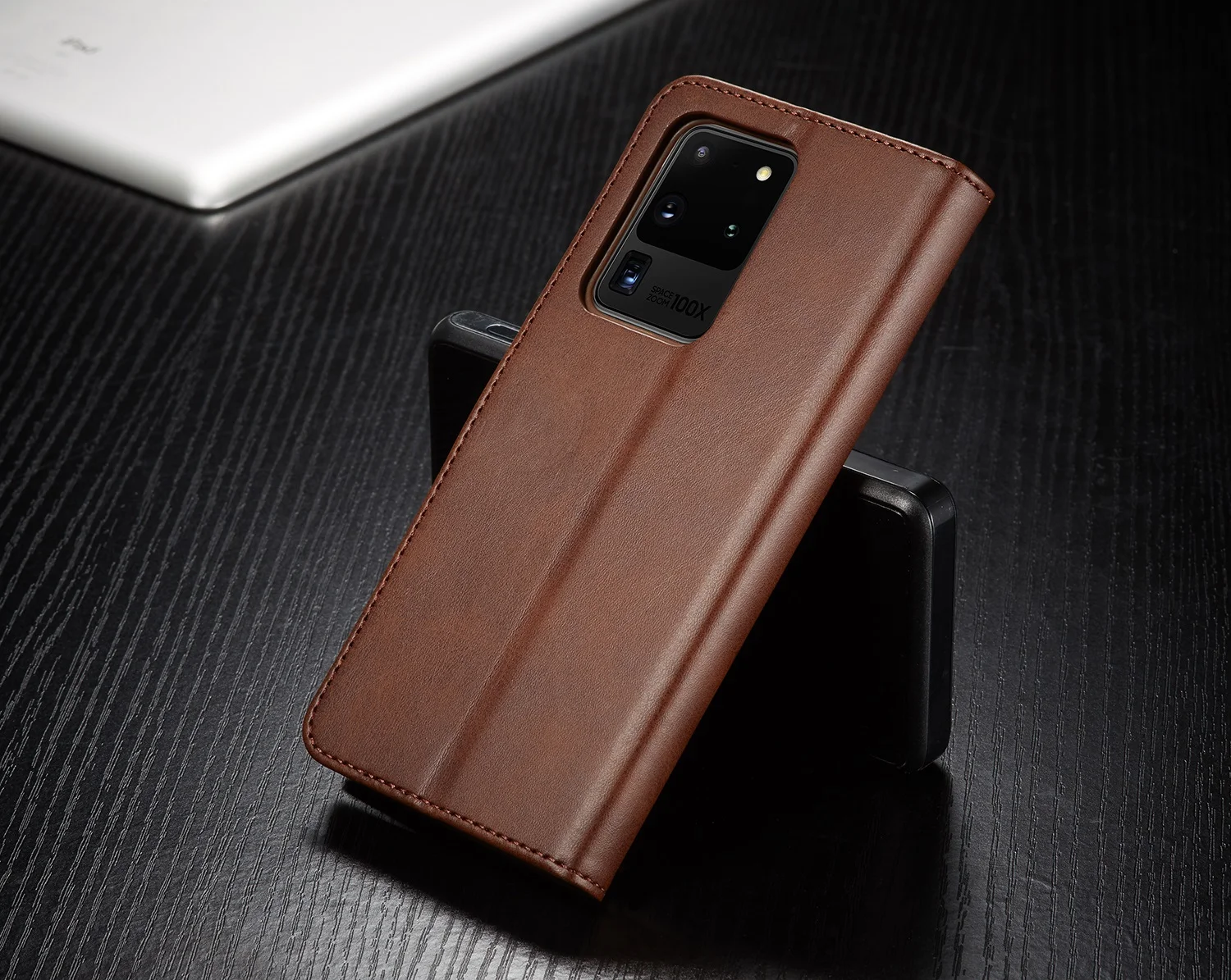 Leather Case for Samsung Galaxy S26 S20 FE S21 Ultra A71 A51 Note 20 10 Plus A70 A50 A20 A52s S9 S8 Plus Wallet Flip Cover