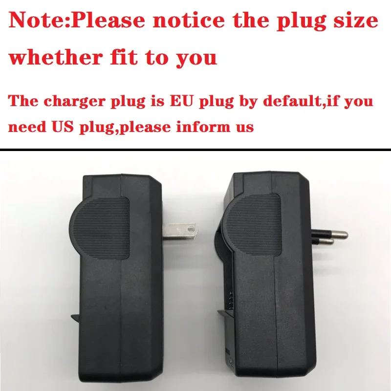 16340 1300mAh 3.7V Li-ion Rechargeable Batteries CR123A Battery For LED Flashlight Travel Wall Charger For 16340 CR123A Battery