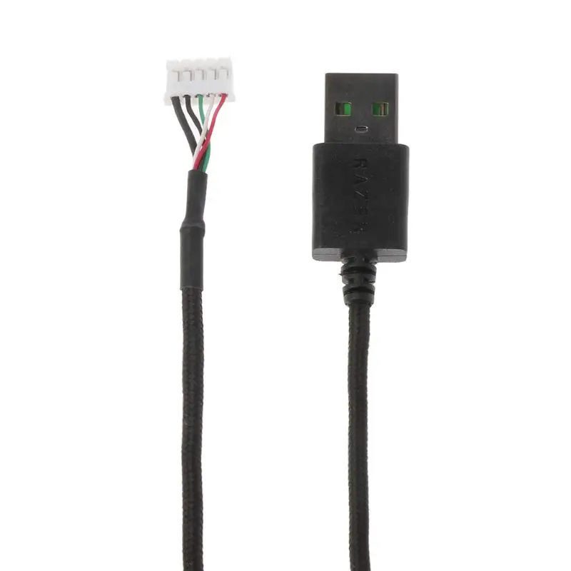 2025 New Soft Durable Mouse Line Diy Umbrella Rope Mouse Cable Mouse Wire Soft Universal For Razer DeathAdder Elite Mice