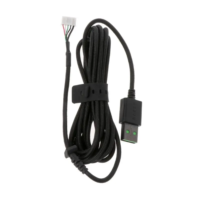 2025 New Soft Durable Mouse Line Diy Umbrella Rope Mouse Cable Mouse Wire Soft Universal For Razer DeathAdder Elite Mice
