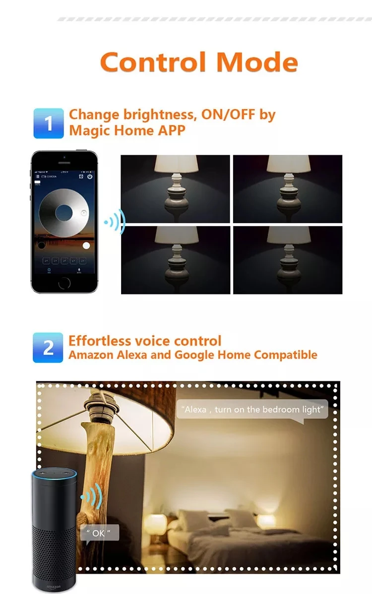 Magic Home DC 12V 24V Wireless Mini WiFi Dimmable Controller Single Color LED Controllers for 2835 5050 5730 LED Strip Light