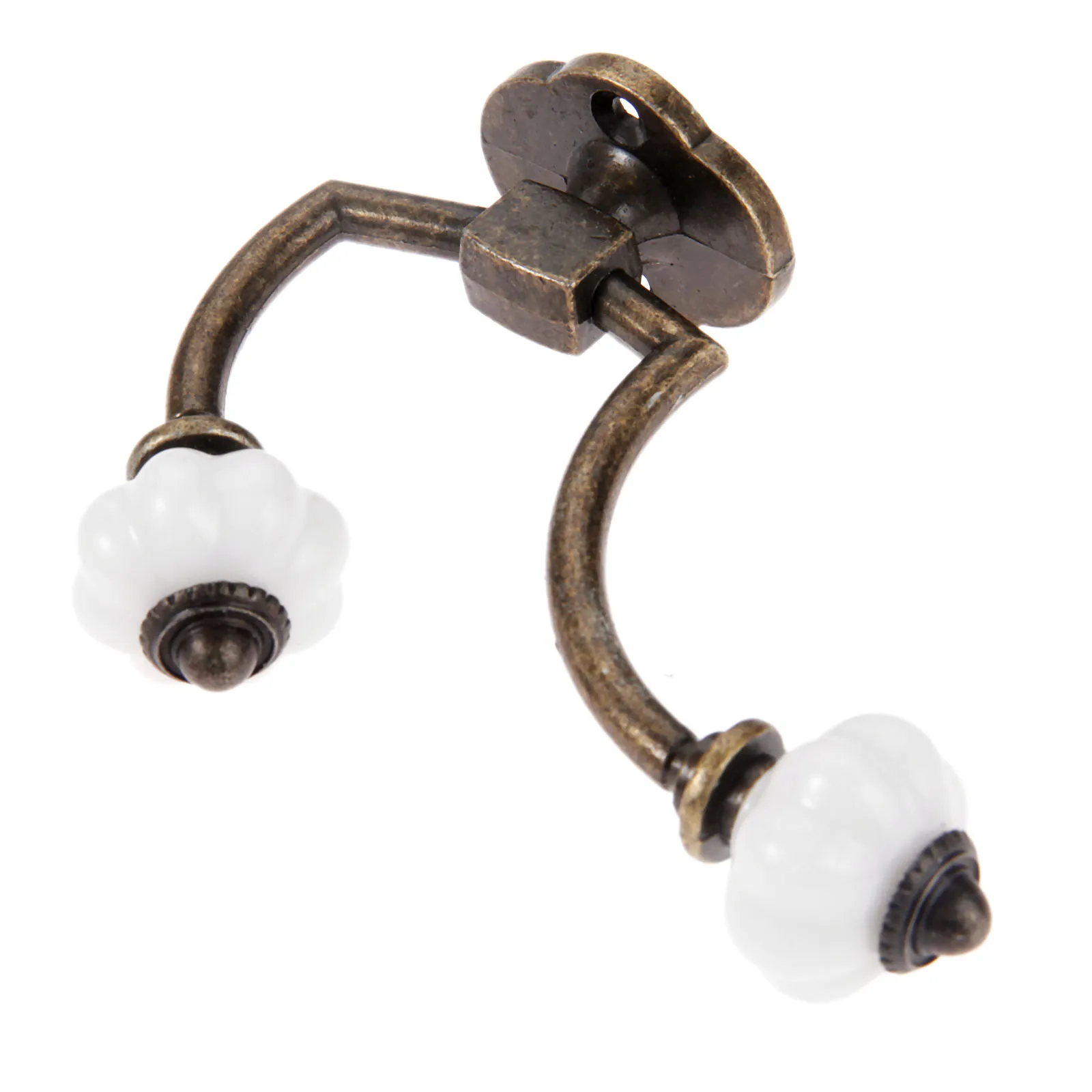 1Pc Antique Bronze Door Hanger Hooks Bathroom Wall Hanger Hats Bag Keychain Alloy Hook Coat Wall Hooks with Screws 125*95mm