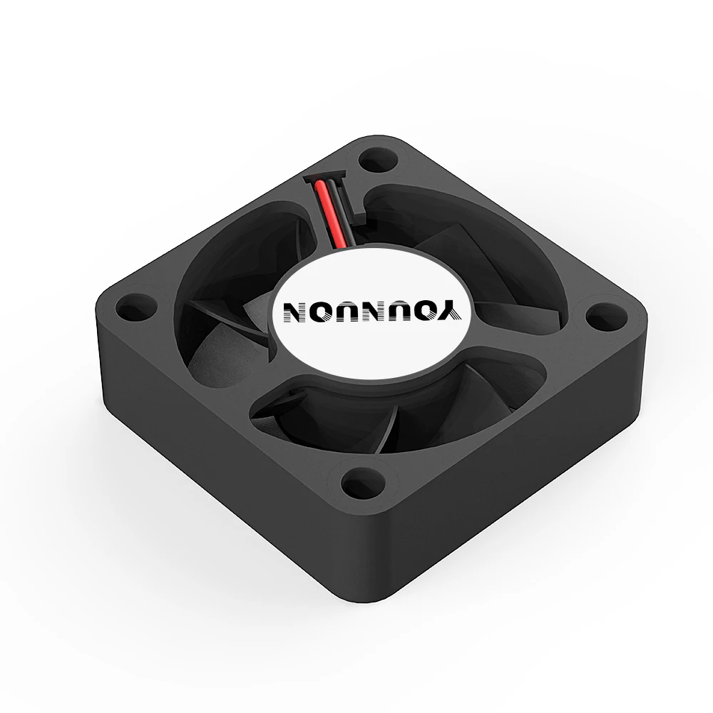 2 Pieces DC 24V 12V 5V 40mm x 40mm x 10mm 2-Pin Ball Bearing Computer PC Case Cooling Fan 4010 3D Printer Fan