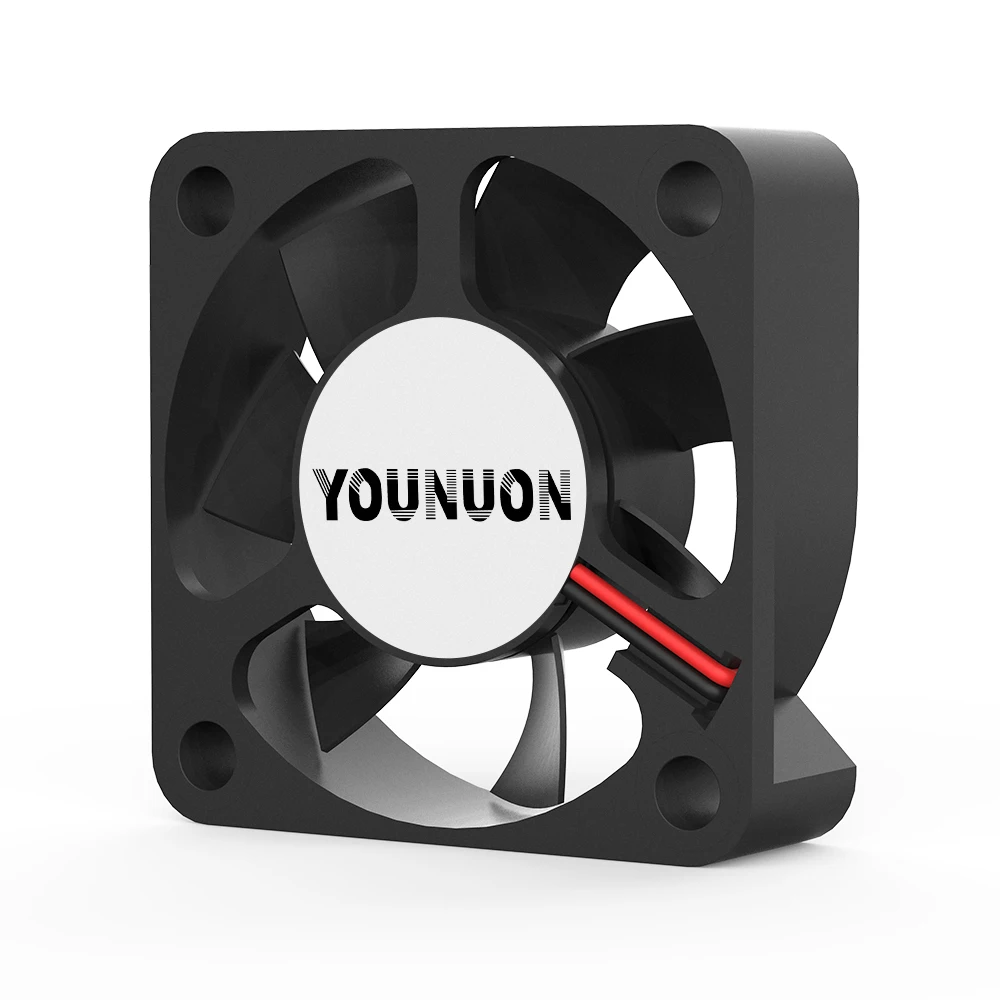 2 Pieces DC 24V 12V 5V 40mm x 40mm x 10mm 2-Pin Ball Bearing Computer PC Case Cooling Fan 4010 3D Printer Fan