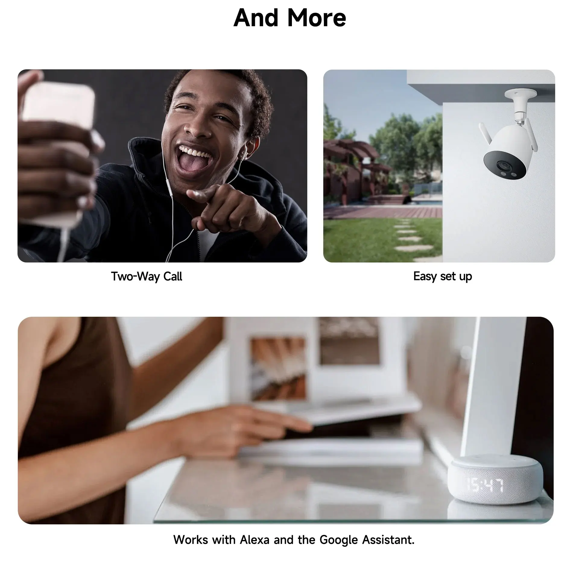 IMILAB EC3 Lite Camera Home Security Protection 2K HD Outdoor WIfi IP Smart Siren Color Night Vision CCTV Human Detection Webcam