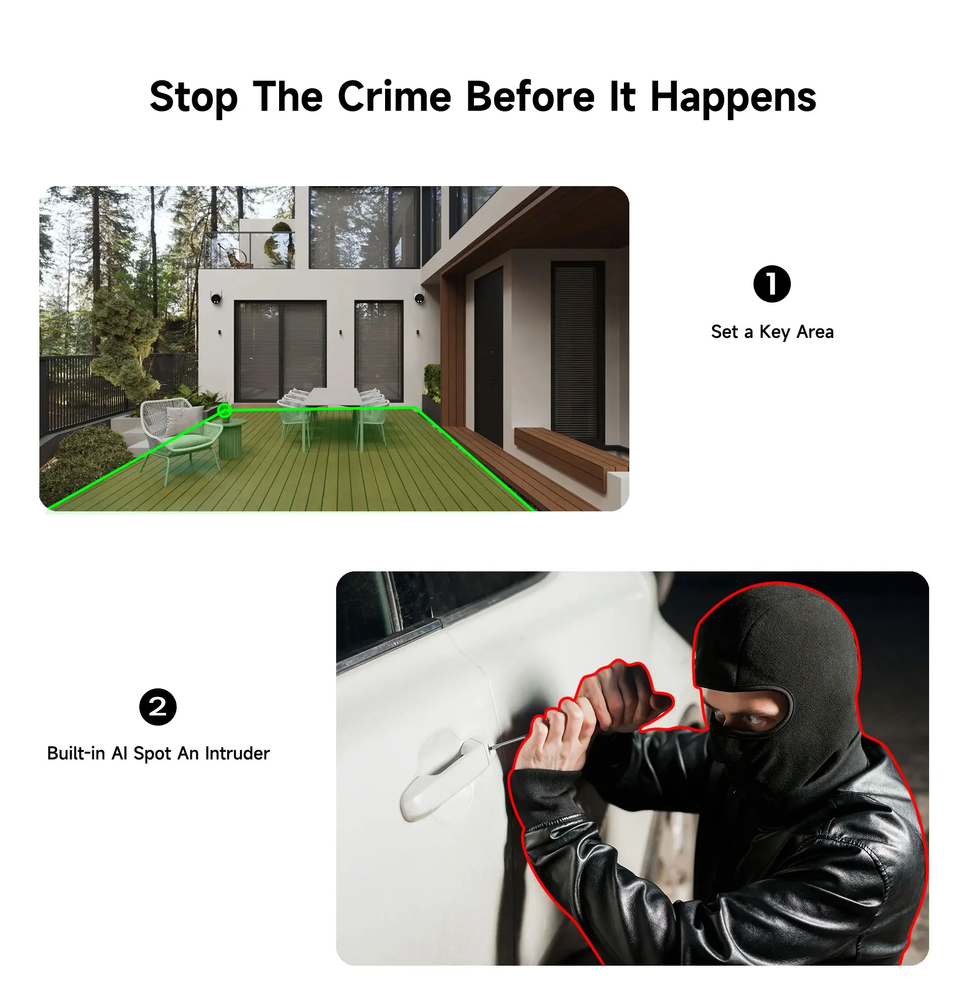 IMILAB EC3 Lite Camera Home Security Protection 2K HD Outdoor WIfi IP Smart Siren Color Night Vision CCTV Human Detection Webcam