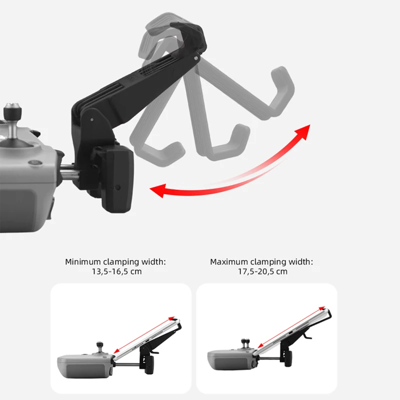 Drone Remote Control Tablet Extended Bracket Mount for DJI Flip/NEO/Air 3/MINI 4K/PRO/Mini 2/Mavic 3 RC N2 N3 Tablet Clip Holder