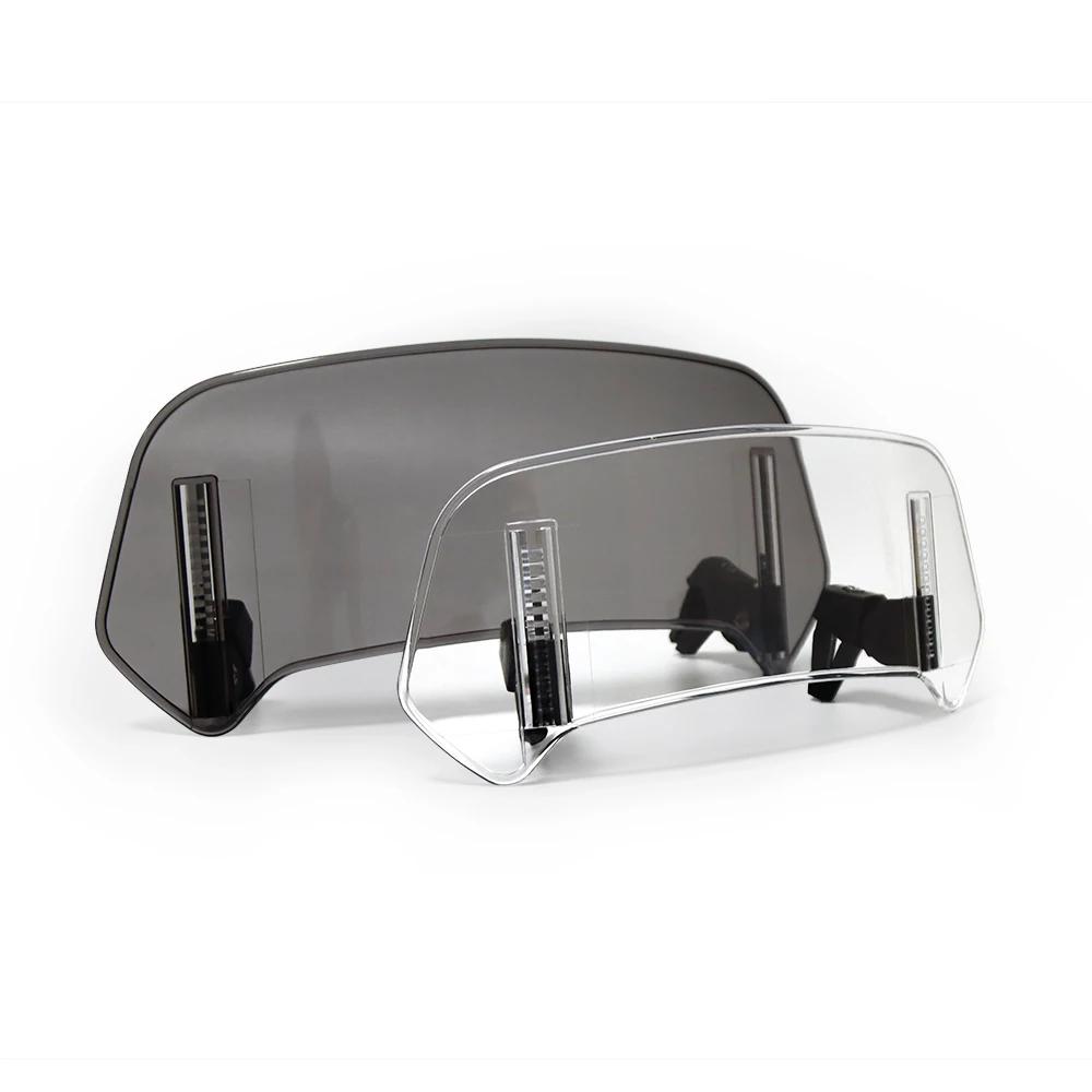 For Benelli TRK 502 TRK702 702x Universal Motorcycle Windshield Extension Adjustable Spoiler Deflector