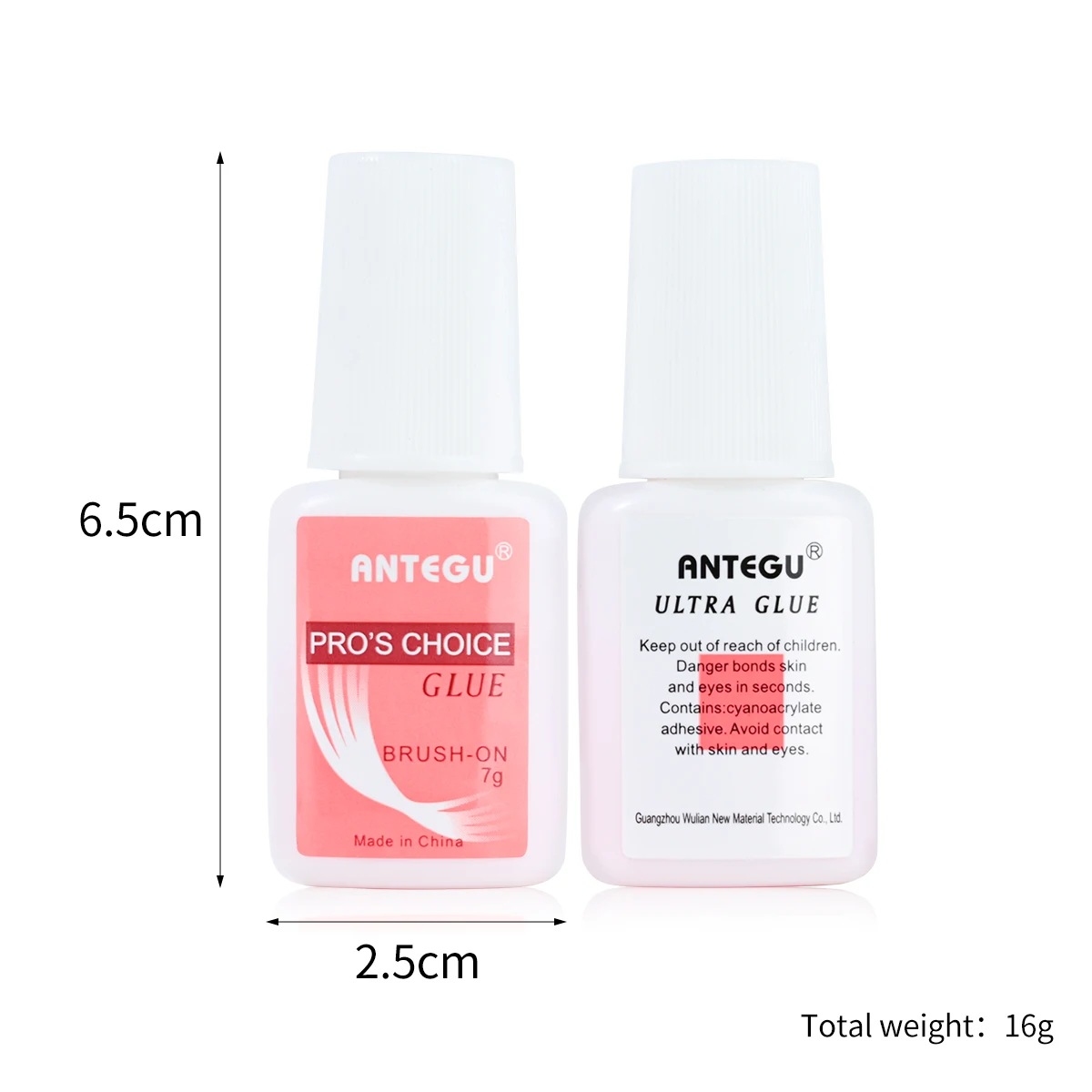 1/5PCS Quick Drying Nail Glue Super Strong Nail Rhinestones Glue for Acrylic Fake Tips Nail Gel Glue Manicure Tools (7g/bottle)