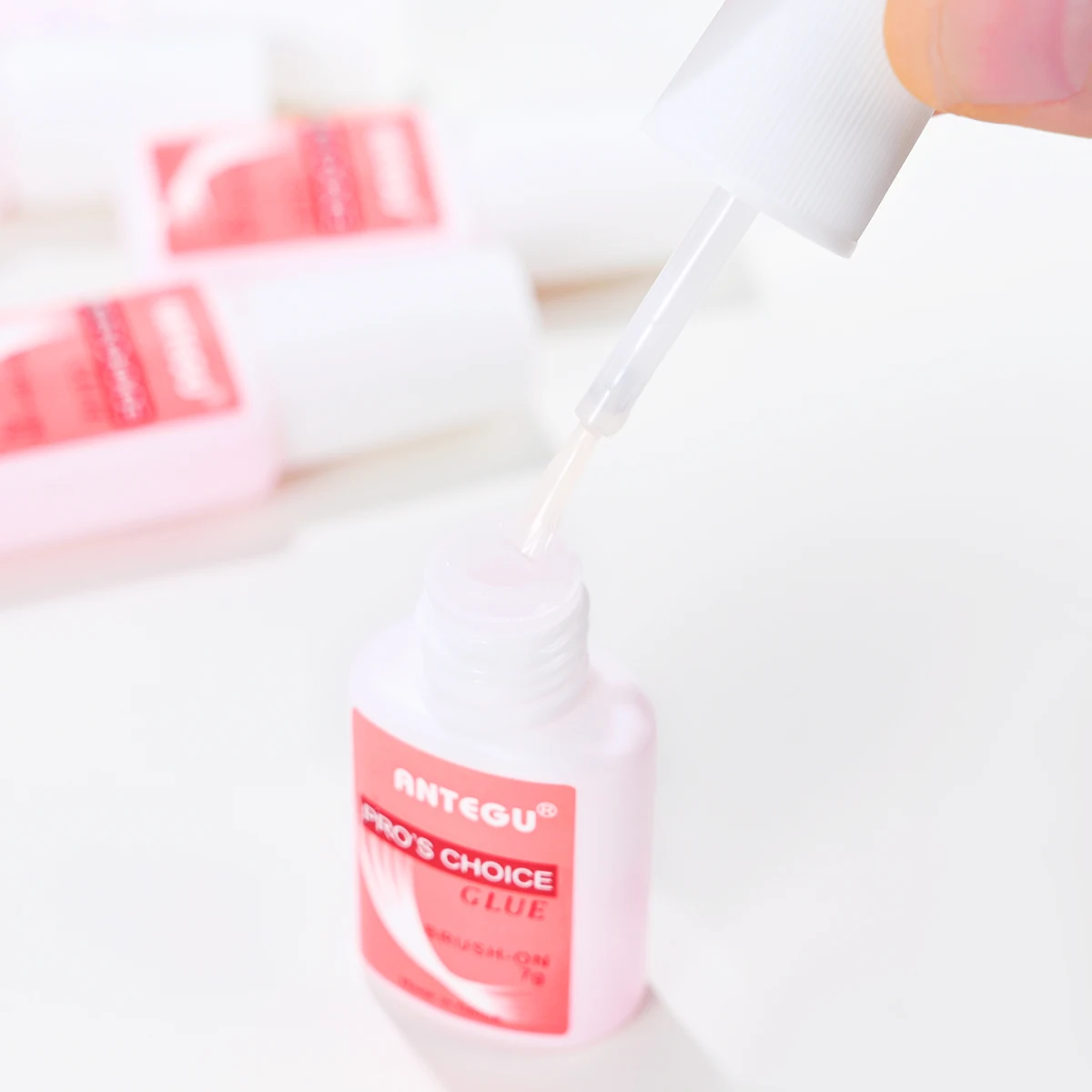 1/5PCS Quick Drying Nail Glue Super Strong Nail Rhinestones Glue for Acrylic Fake Tips Nail Gel Glue Manicure Tools (7g/bottle)