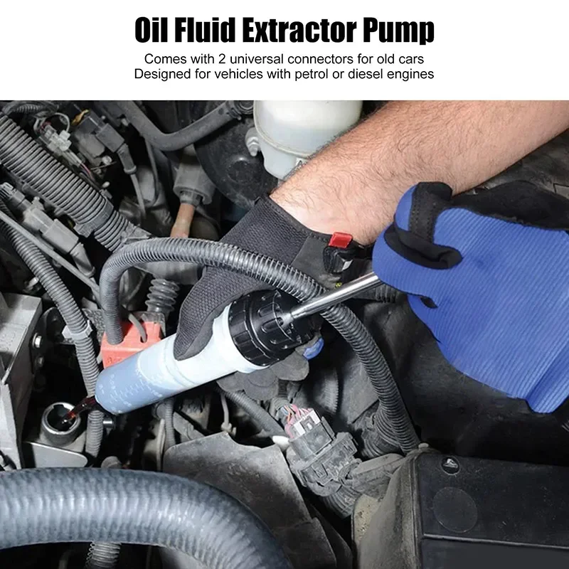 200/500/1500ML Car Oil Extractor Manual Suction Vacuum Siphon Pump Brake Fluid Syringe Pump