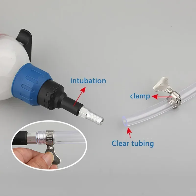 200/500/1500ML Car Oil Extractor Manual Suction Vacuum Siphon Pump Brake Fluid Syringe Pump