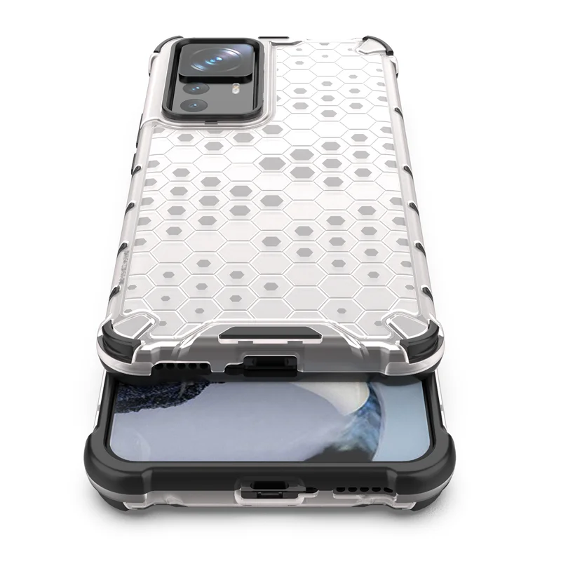 Armor Clear Phone Case For Xiaomi Mi 14 13T 12 12T 11T 10 10T 9T Pro 9 Poco F3 F4 F5 Pro Hybrid Shockproof Cover