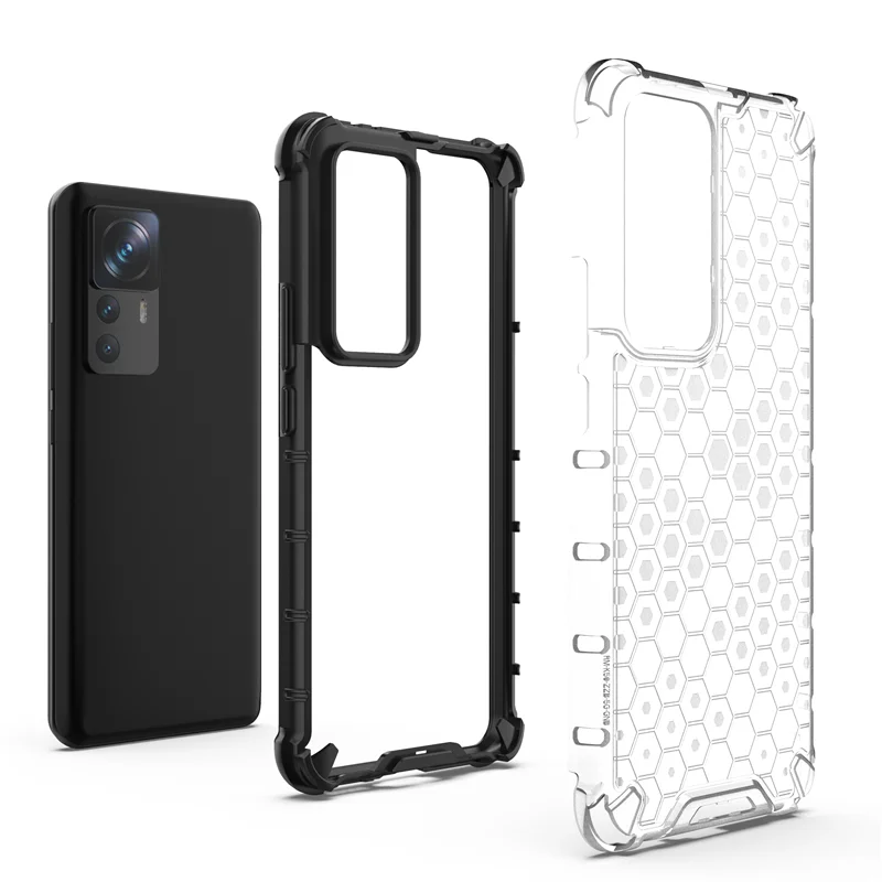 Armor Clear Phone Case For Xiaomi Mi 14 13T 12 12T 11T 10 10T 9T Pro 9 Poco F3 F4 F5 Pro Hybrid Shockproof Cover