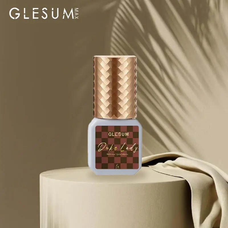 Glesum Duke Lady Glue Fast Dry Glue Faux Mink Eyelashes Extension Individual Eyelashes Artificial Fake False Eyelashes