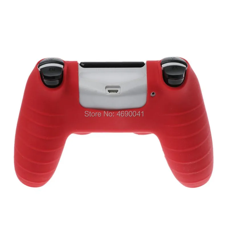 Anti-Slip Soft Silicone Gel Rubber Skin Cover For SONY Playstation 4 PS4 Controller Protective Case For PS4 Pro Slim Gamepad