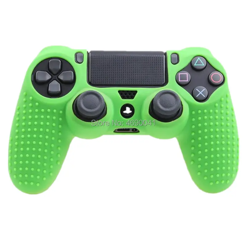 Anti-Slip Soft Silicone Gel Rubber Skin Cover For SONY Playstation 4 PS4 Controller Protective Case For PS4 Pro Slim Gamepad