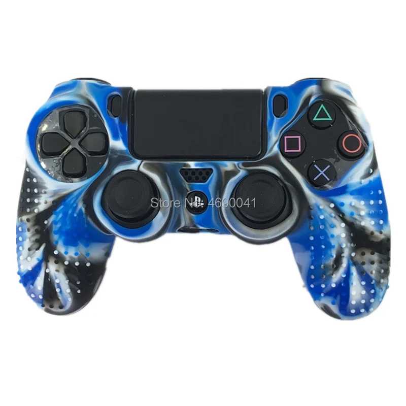 Anti-Slip Soft Silicone Gel Rubber Skin Cover For SONY Playstation 4 PS4 Controller Protective Case For PS4 Pro Slim Gamepad