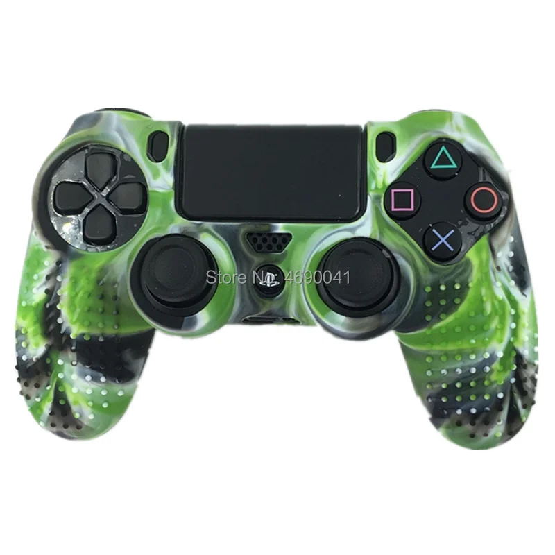 Anti-Slip Soft Silicone Gel Rubber Skin Cover For SONY Playstation 4 PS4 Controller Protective Case For PS4 Pro Slim Gamepad