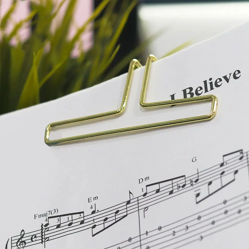 2Pcs Pianos Stands Song Book Clips Page Holder Music Note Clips For Speech Draft Cooking Recipe Magazines Newspapers Music Book