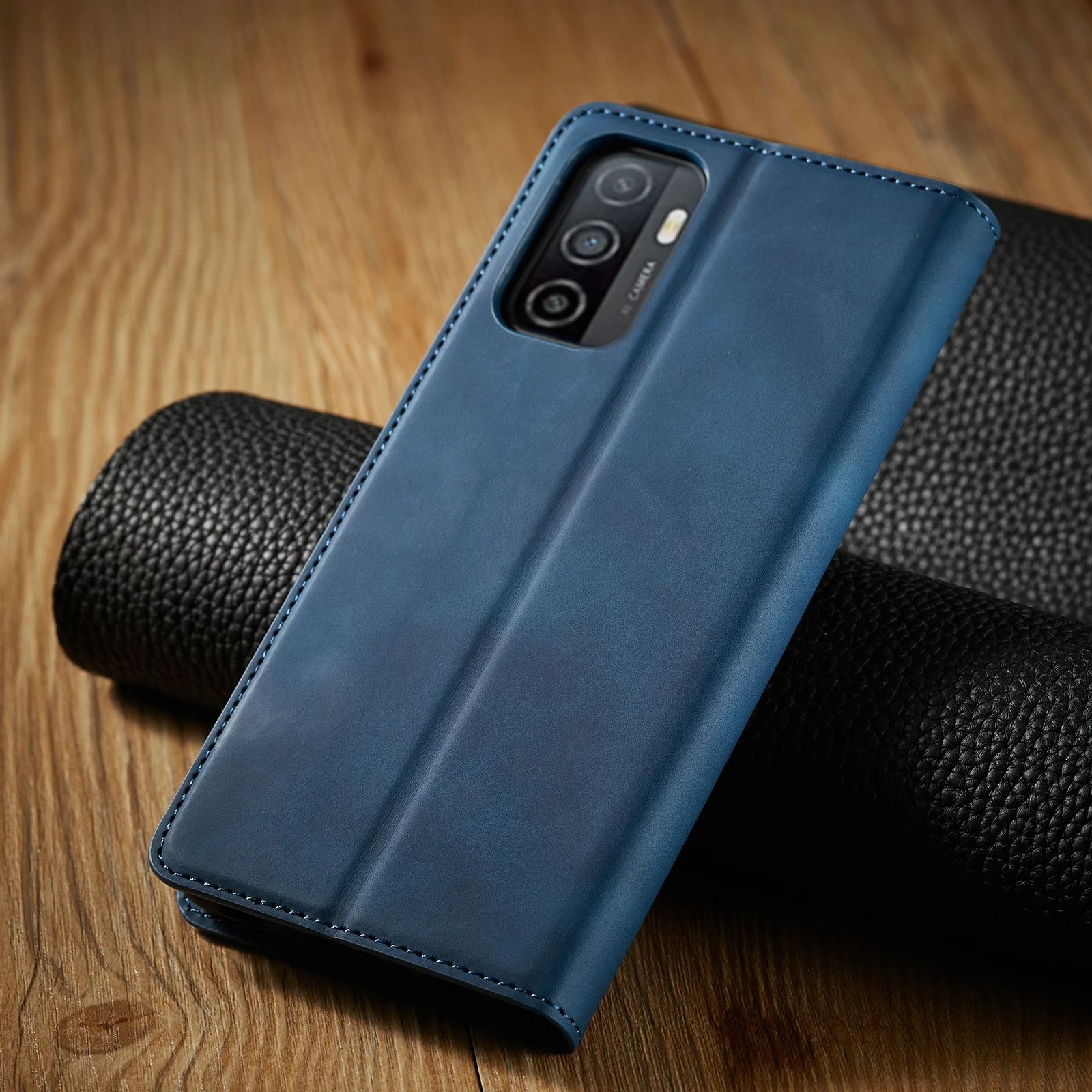Leather Flip Phone Case For Xiaomi Redmi Note 14 13 Pro + 12S 11S 10S 9S 12 11 10 9 8 7 Pro Plus 5G 12C 13C Card Wallet Cover