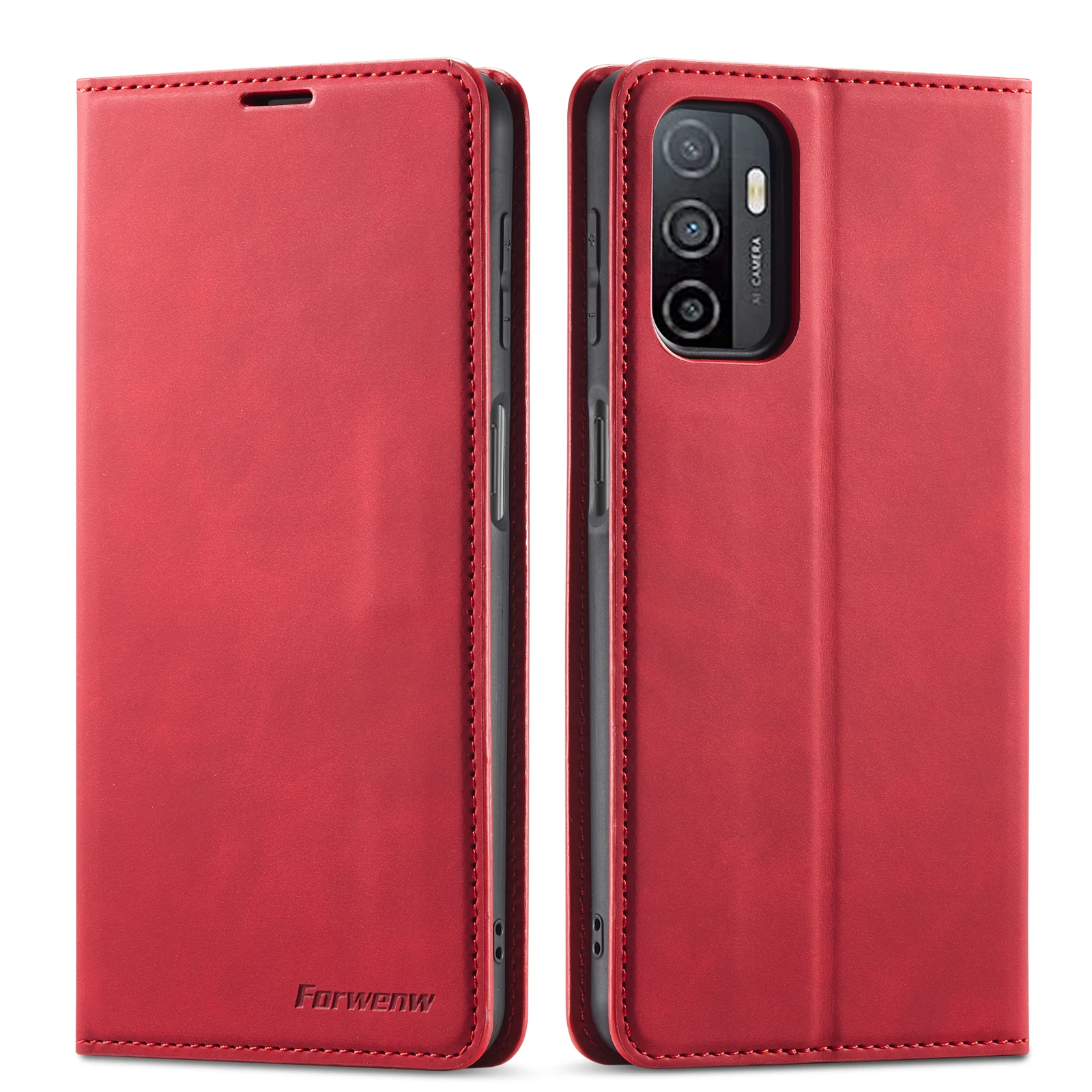 Leather Flip Phone Case For Xiaomi Redmi Note 14 13 Pro + 12S 11S 10S 9S 12 11 10 9 8 7 Pro Plus 5G 12C 13C Card Wallet Cover