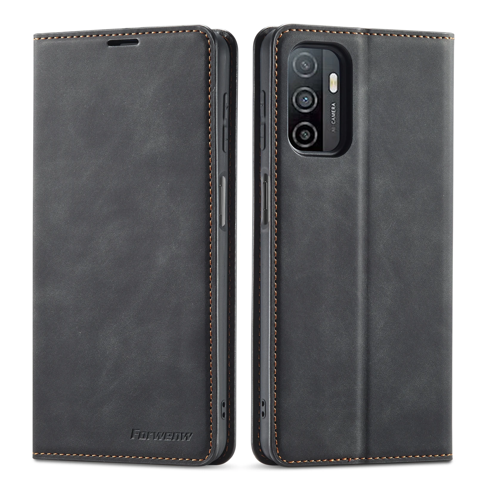 Leather Flip Phone Case For Xiaomi Redmi Note 14 13 Pro + 12S 11S 10S 9S 12 11 10 9 8 7 Pro Plus 5G 12C 13C Card Wallet Cover