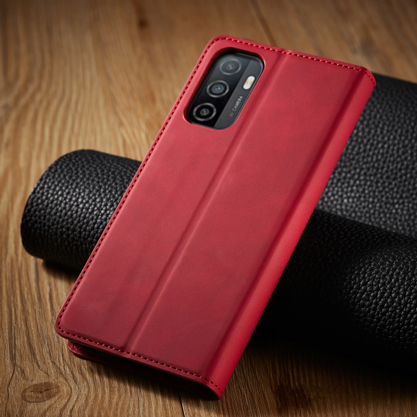 Leather Flip Phone Case For Xiaomi Redmi Note 14 13 Pro + 12S 11S 10S 9S 12 11 10 9 8 7 Pro Plus 5G 12C 13C Card Wallet Cover