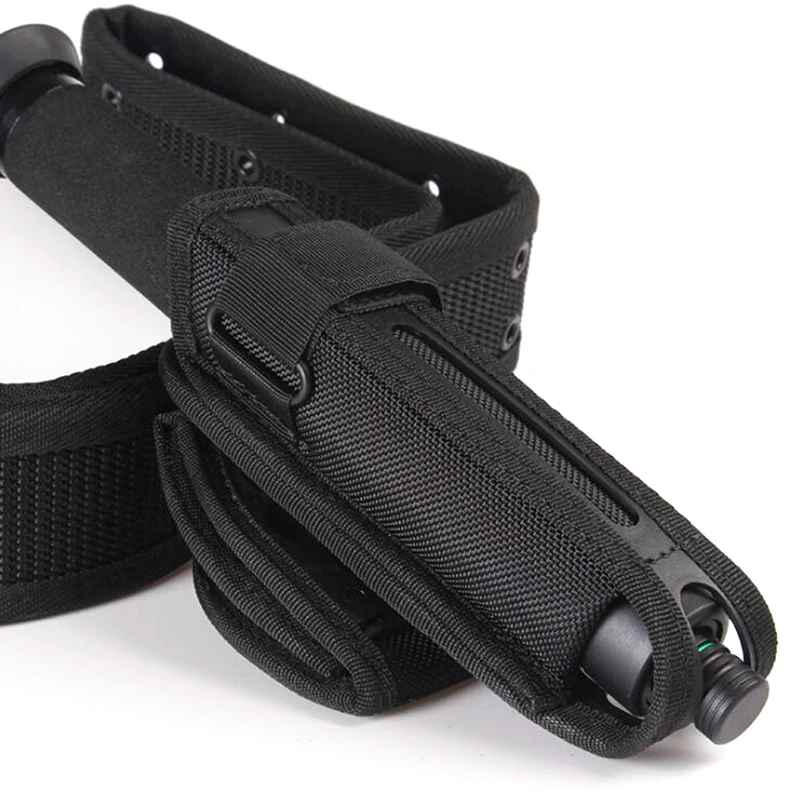New Tactical Nylon Baton Holster Hunting 360 Degree Rotating Baton Pouch Bag Airsoft Magazine Organizer Pouch