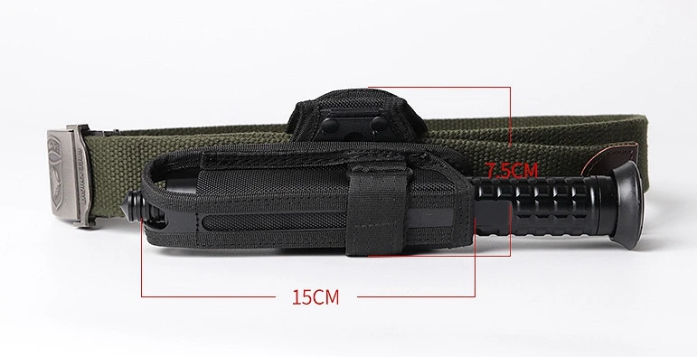 New Tactical Nylon Baton Holster Hunting 360 Degree Rotating Baton Pouch Bag Airsoft Magazine Organizer Pouch