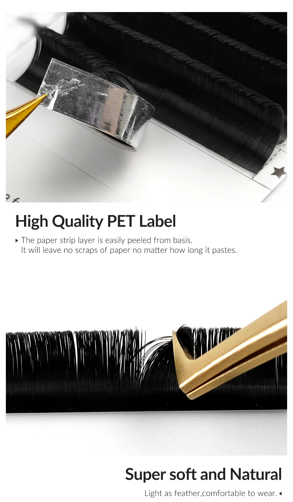Abonnie 0.03-0.10mm Matte Dark Black Easy Fan Lashes Volume Extension Mega Eyelashes Blooming Fans Eyelash Extension Cilios