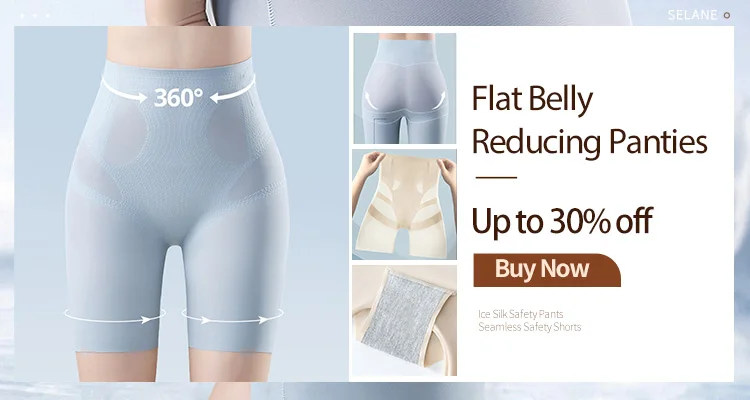 Flarixa Safety Pants High Waist Women's Shorts Under The Skirt Ice Silk Seamless Panties Breathable Boxer Briefs Cycling Shorts