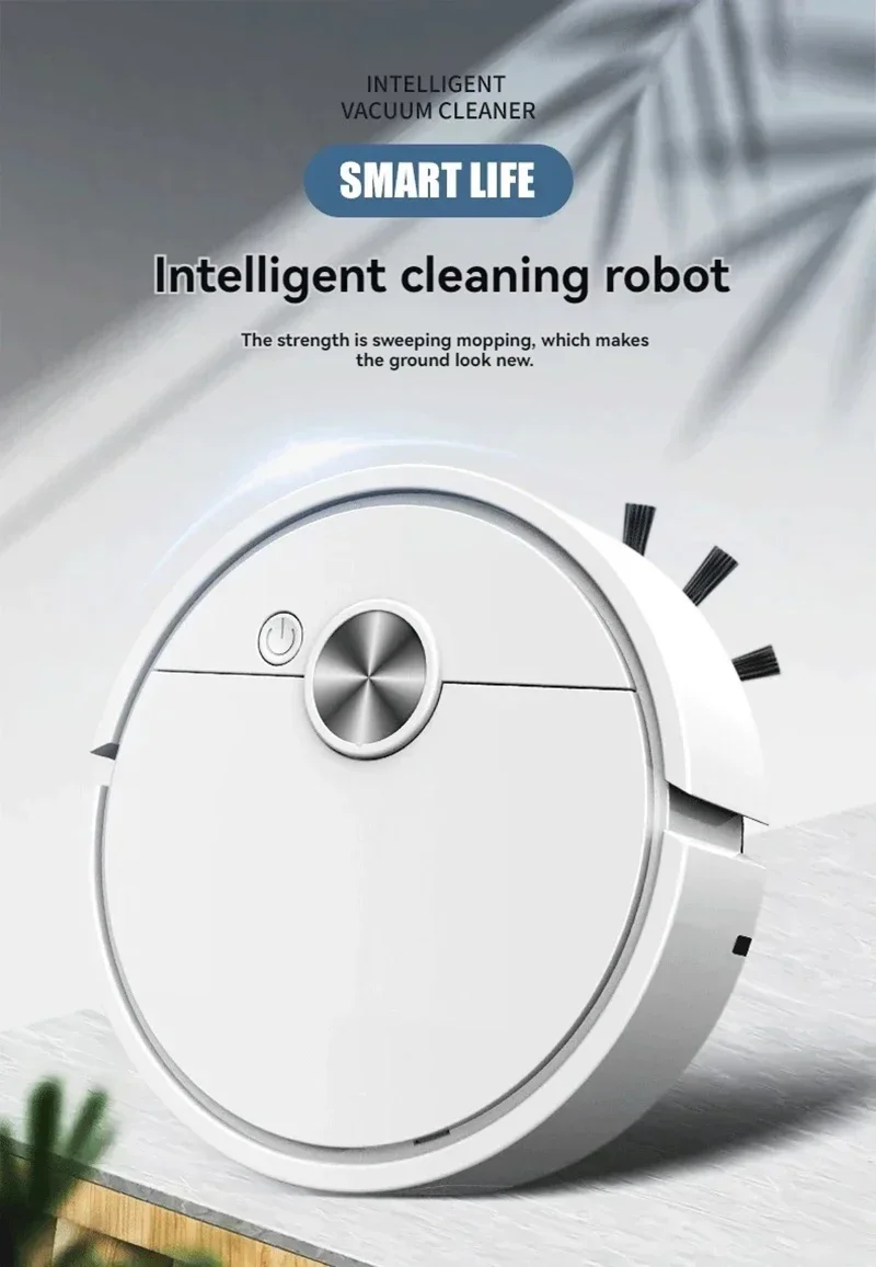 2026 Model Sweeping Robot Automatic Home Mini Cleaning Machine USB Charging Smart Sweep Mop 5-In-1 Vacuum Cleaner New