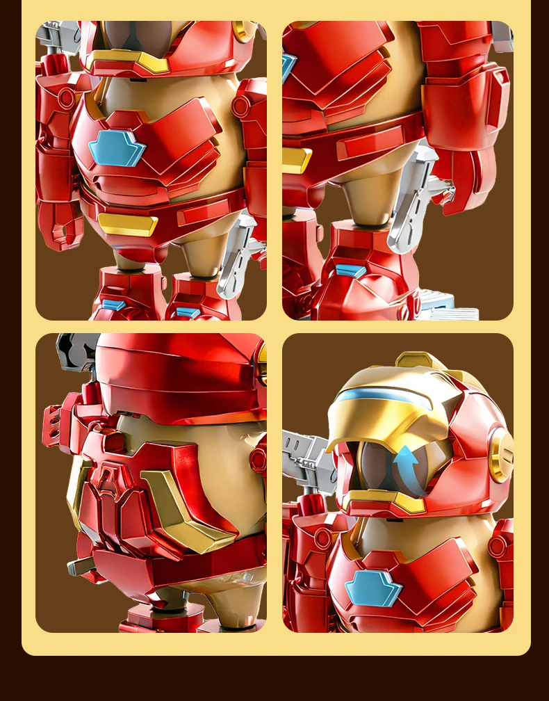 Capybara Superheroes Original Cartoon Action Figure Articulated Action Figure Detachable Weapons DIY Toys Gifts for Boys Adults
