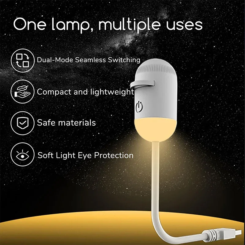 2 In 1 Mini Starry Sky Projector Creative Night Light 10 Films Starry Sky Ambient Light For Home Decoration Children Night Light