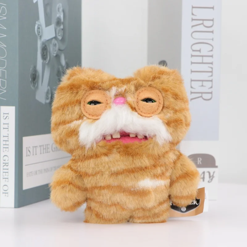 Original Fuggler ALLEY CAT Keychain Blind Box Plush Toys 12CM Cute Cats Animal Stuffed Pandents Fugglers Random Blind Boxs Gifts