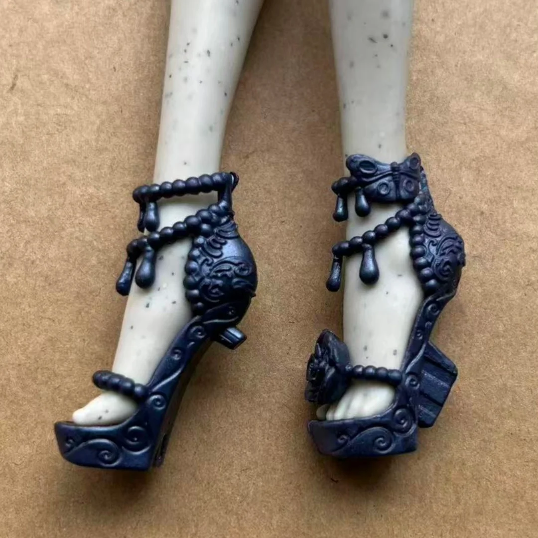 1/6 Scale Monstering Doll DIY Dressing Shoes Sandals Boots Collectible Doll Footwear Parts Decorative Accessories for Collectors