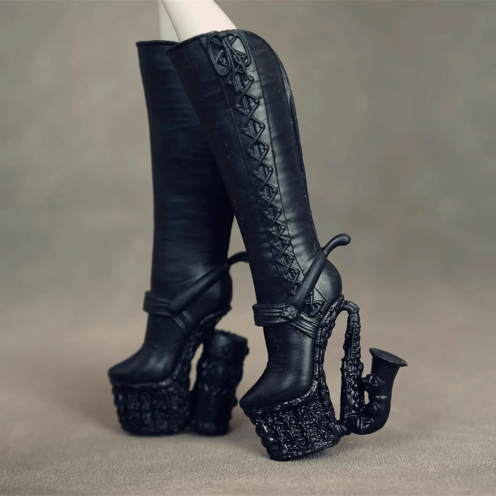 1/6 Scale Monstering Doll DIY Dressing Shoes Sandals Boots Collectible Doll Footwear Parts Decorative Accessories for Collectors
