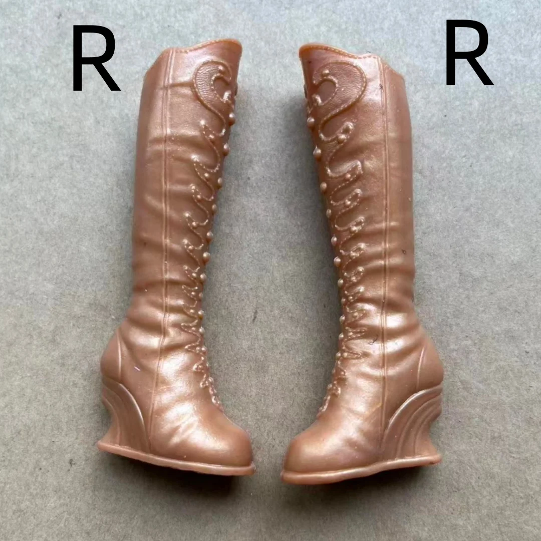 1/6 Scale Monstering Doll DIY Dressing Shoes Sandals Boots Collectible Doll Footwear Parts Decorative Accessories for Collectors